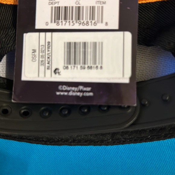 Boys Hat Baseball Cap Disney/Pixar Lightyear Blue & Black StarCommand Adjustable - Picture 6 of 6